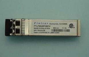 Finisar FTLF8528P3BCV 8G SFP+多模雙纖光模塊深度解析與應用指南